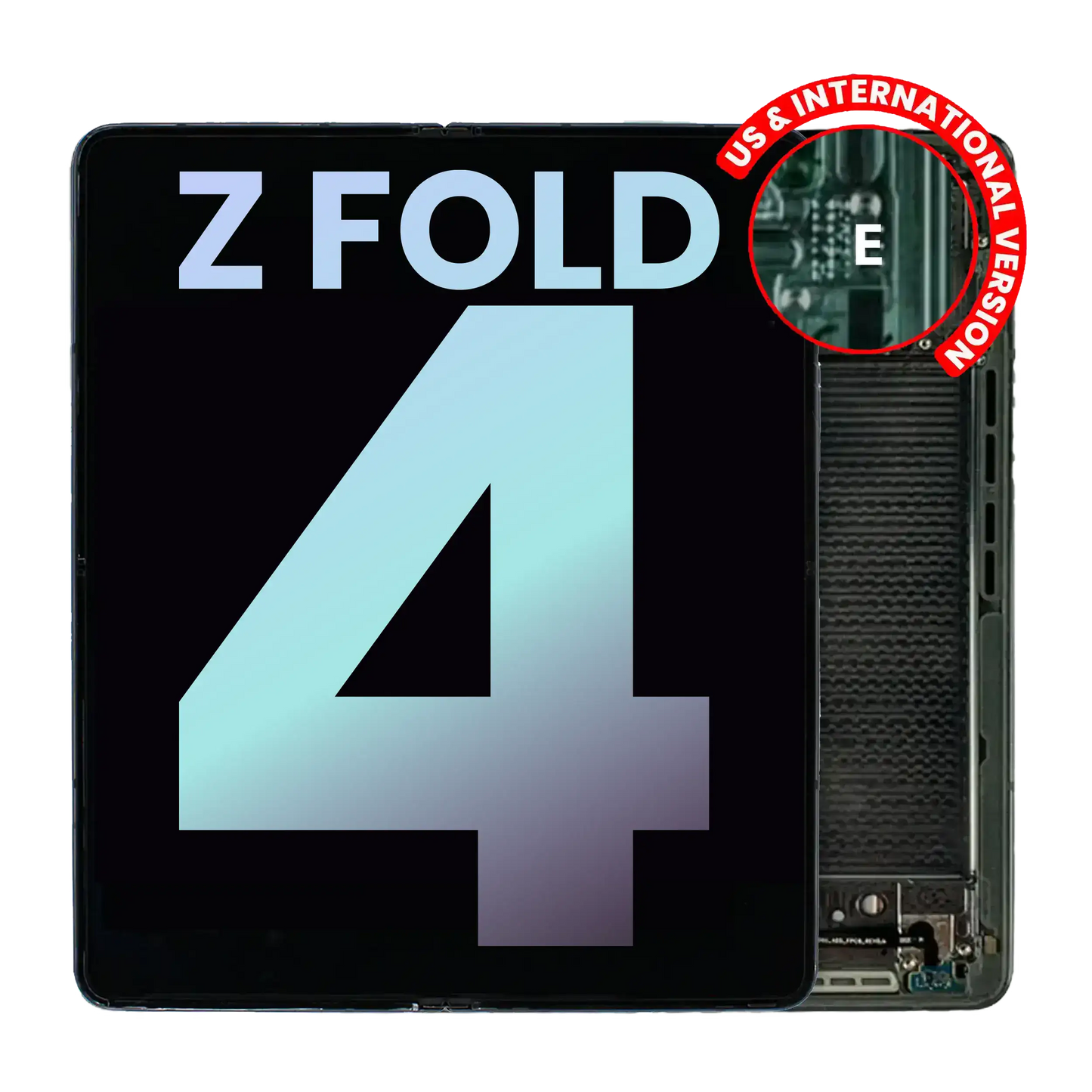 Inner OLED Assembly With Frame For Samsung Galaxy Z Fold 4 5G (US & International) (Service Pack) (Graygreen)