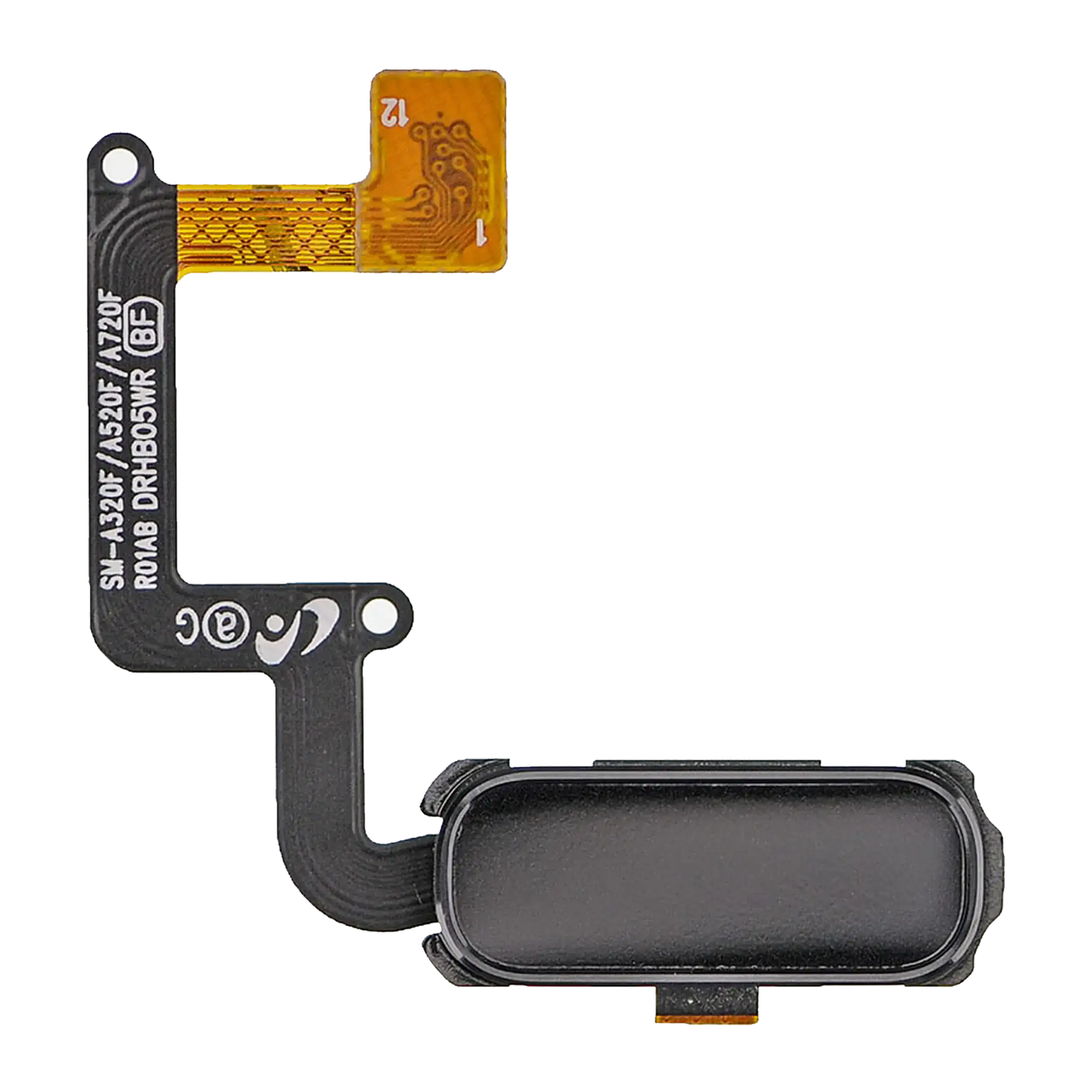 Fingerprint Reader With Flex Cable For Samsung Galaxy A3 (A320 / 2017) / A5 (A520 / 2017) / A7 (A720 / 2017) (Black)