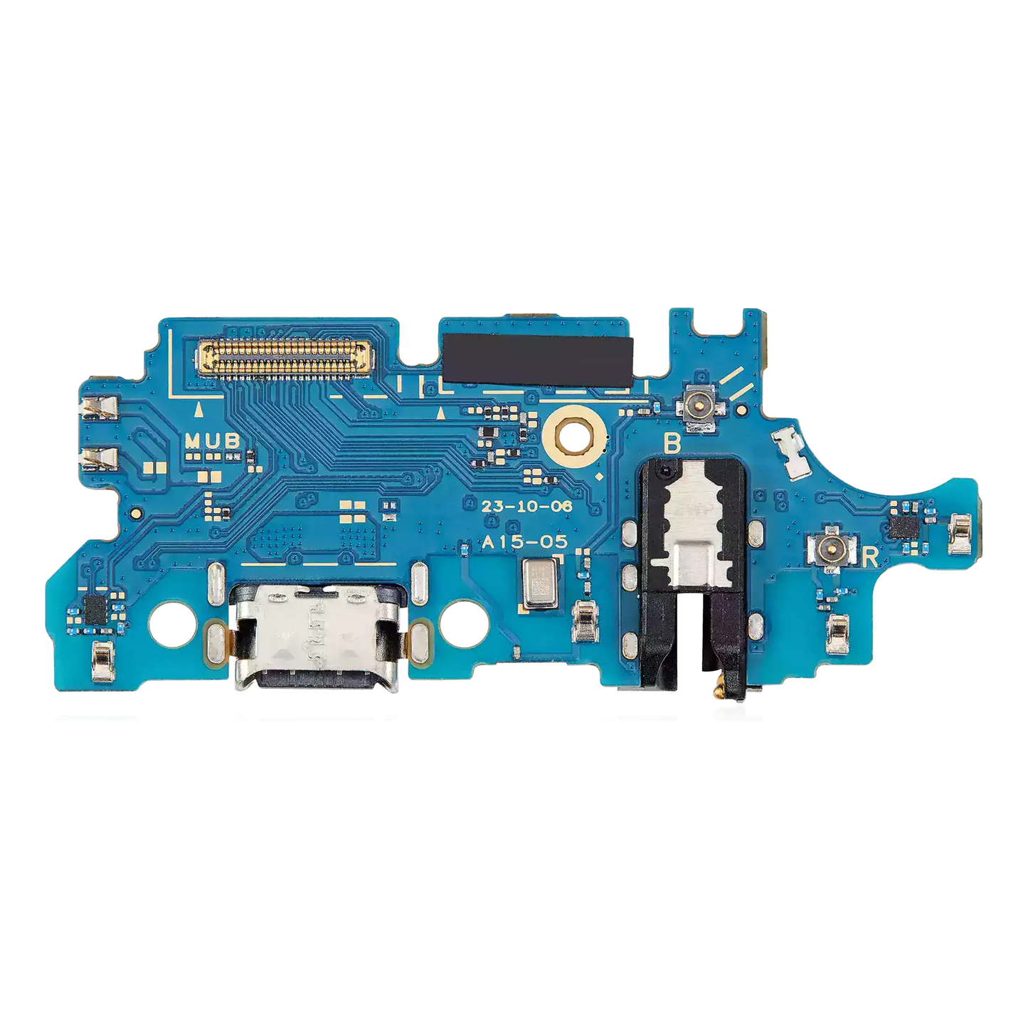 Charging Port Board With Headphone Jack For Samsung Galaxy A15 (A155 / 2023) (Aftermarket Plus)