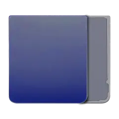 Bottom Back Cover For Samsung Galaxy Z Flip 4 5G (Service Pack) (Navy)