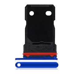 Dual Sim Card Tray For OnePlus 8 Pro (Blue)