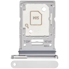 Dual Sim Card Tray For Samsung Galaxy Tab S9 FE Plus ( X616) (2023) (Silver)