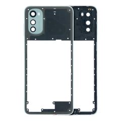 LCD Frame For Motorola Moto E32 (XT2227 / 2022) (Pearl Blue)