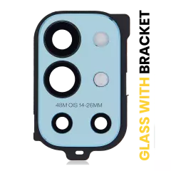 Back Camera Lens With Bracket For OnePlus 9R (Lake Blue)