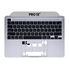 Top Case with Keyboard (ANSI US) For MacBook Pro 13" A2289 (2020) (OEM New) (Space Gray)