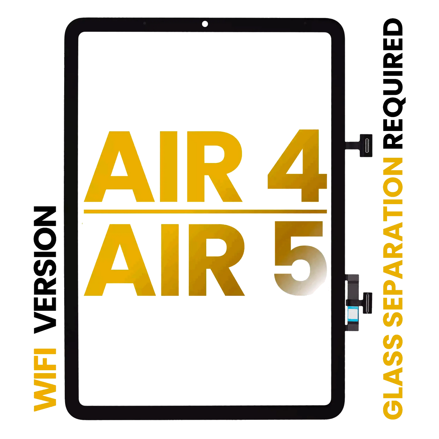 Digitizer For iPad Air 4 / Air 5 (Glass Separation Required) (Premium) (All Colors) (WiFi Only)