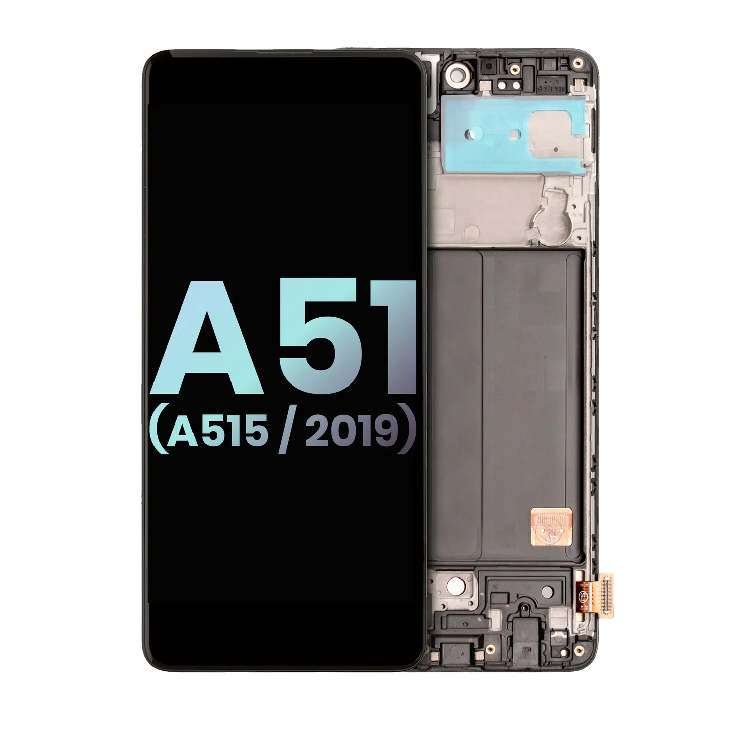 OLED Assembly With Frame For Samsung Galaxy A51 4G (A515 / 2019) (Service Pack) (All Colors)