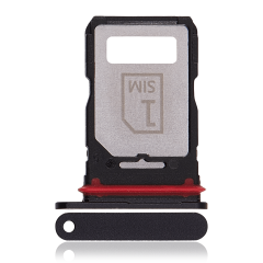 Dual Sim Card Tray For MotorolaEdge Plus / Edge 40 Pro (XT2301 / 2023) (Interstellar Black)