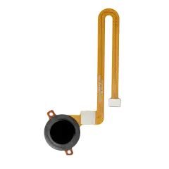 Fingerprint Reader With Flex Cable For Motorola Moto E6 Play (XT2029 / 2019) (Anthracite)