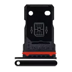 Dual Sim Card Tray For OnePlus 8 Pro (Onyx Black)