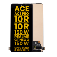 OLED Assembly Without Frame For OnePlus Ace / Ace Pro / 10R / 10R 150W/ Realme GT Neo 3 / Realme GT Neo 3 150W / Oppo Reno8 Pro Plus (Refurbished) (All Colors)