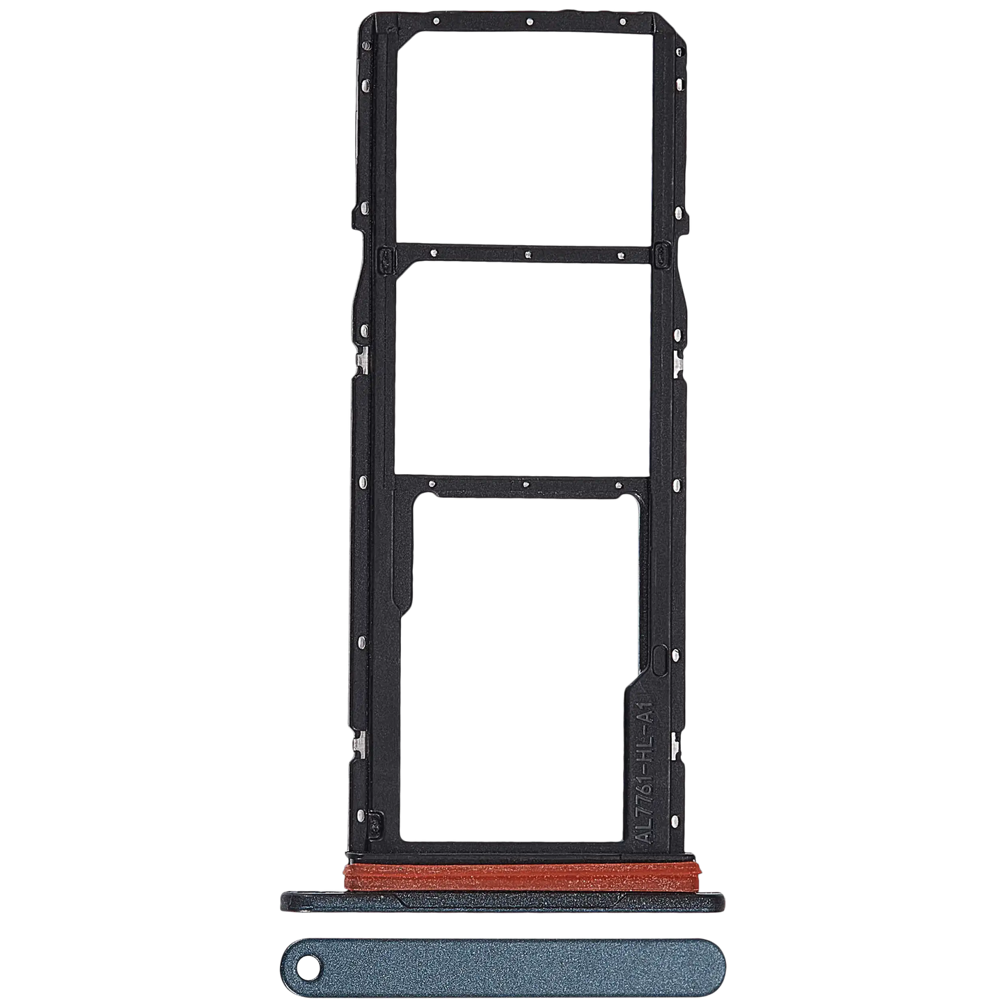 Dual Sim Card Tray For Samsung Galaxy A07 4G (A075 / 2025) (Premium) (Dark Green)
