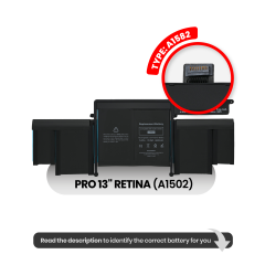 Battery (A1582) For MacBook Pro 13" A1502 (2015)