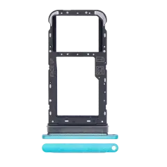 Single Sim Card Tray For Motorola Moto E7 (XT2095 / 2020) (Aqua Blue)