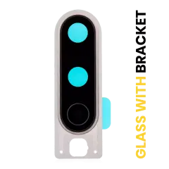Back Camera Lens With Bracket For OnePlus 8 (Polar Silver)