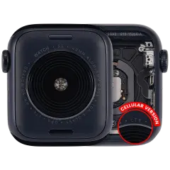 Housing Assembly Compatible For Watch Series SE 2nd (40MM) (Used OEM Pull: Grade A) (Cellular Version) (Aluminum / Midnight)