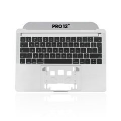 Top Case with Keyboard (ISO UK) For MacBook Pro 13" A1989 (2018-2019) (OEM New) (Space Gray)