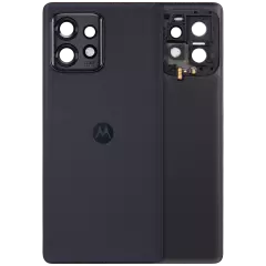 Back Cover Glass With Camera Lens For Motorola Edge Plus / Edge 40 Pro (XT2301 / 2023) (Genuine OEM) (Interstellar Black)