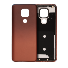 Back cover Glass For Motorola Moto E7 Plus (XT2081 / 2020) (Amber Bronze)