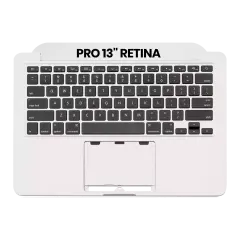 Top Case with Keyboard (ANSI US) For MacBook Pro 13" A1502 (2013-2014) (OEM New)