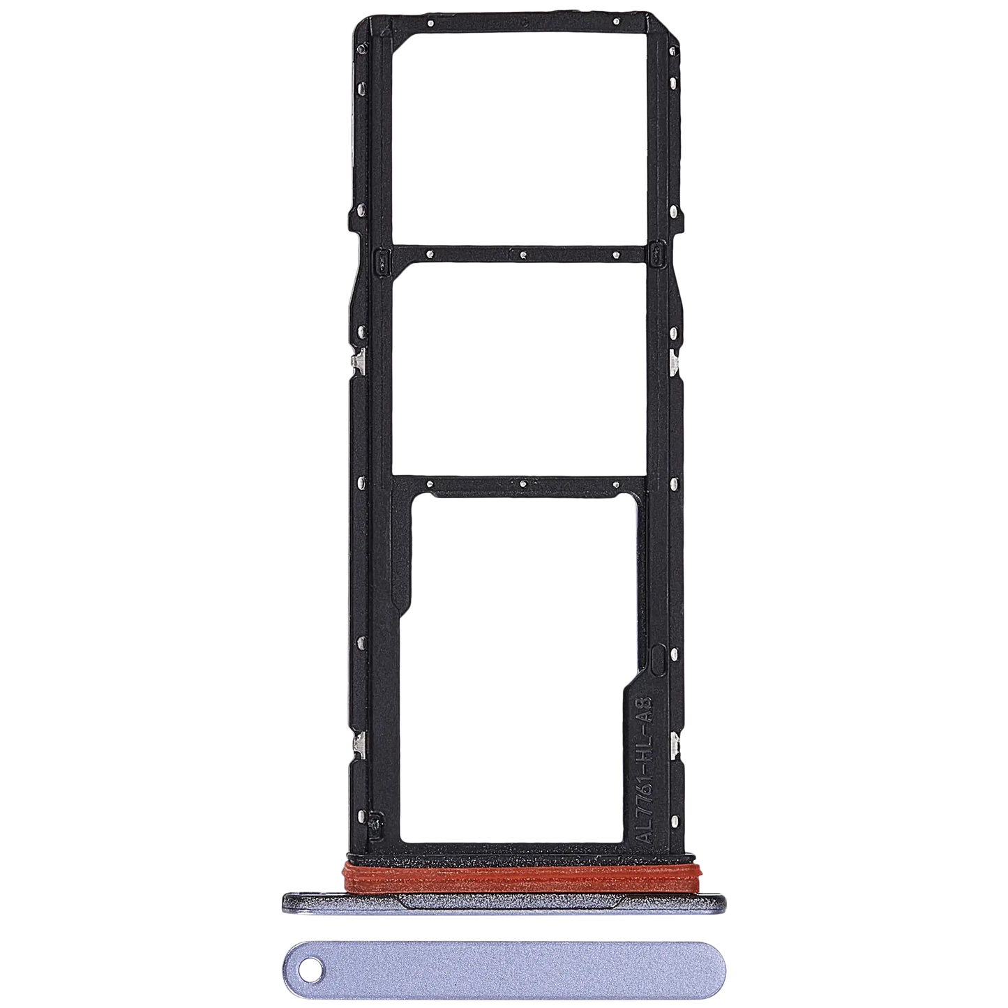 Dual Sim Card Tray For Samsung Galaxy A07 4G (A075 / 2025) (Premium) (Light Violet)