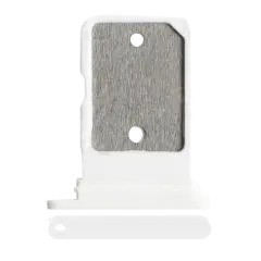 Sim Card Tray For Google Pixel 4A 5G (Genuine OEM) (Clearly White)
