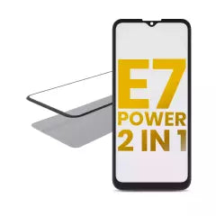 2 in 1 Front Glass With OCA Pre-Installed For Motorola Moto E7 Power (XT2097-6 / 2021) / Moto E7i Power (XT2097-12 / 2021)