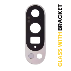 Back Camera Lens With Bracket For Google Pixel 9 Pro (Porcelain)