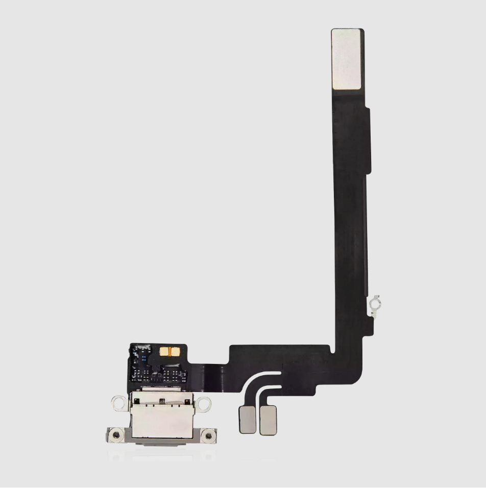 Charging Port Flex Cable For iPhone 16 Pro Max (Premium) (Natural Titanium)