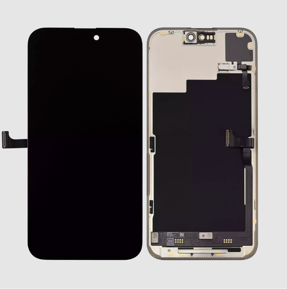 OLED Assembly With Proximity Sensor Flex Pre-Installed For iPhone 15 Pro Max (Service Pack)
