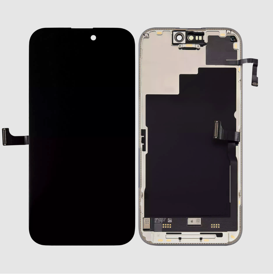 OLED Assembly With Proximity Sensor Flex Pre-Installed For iPhone 15 Pro (Service Pack)