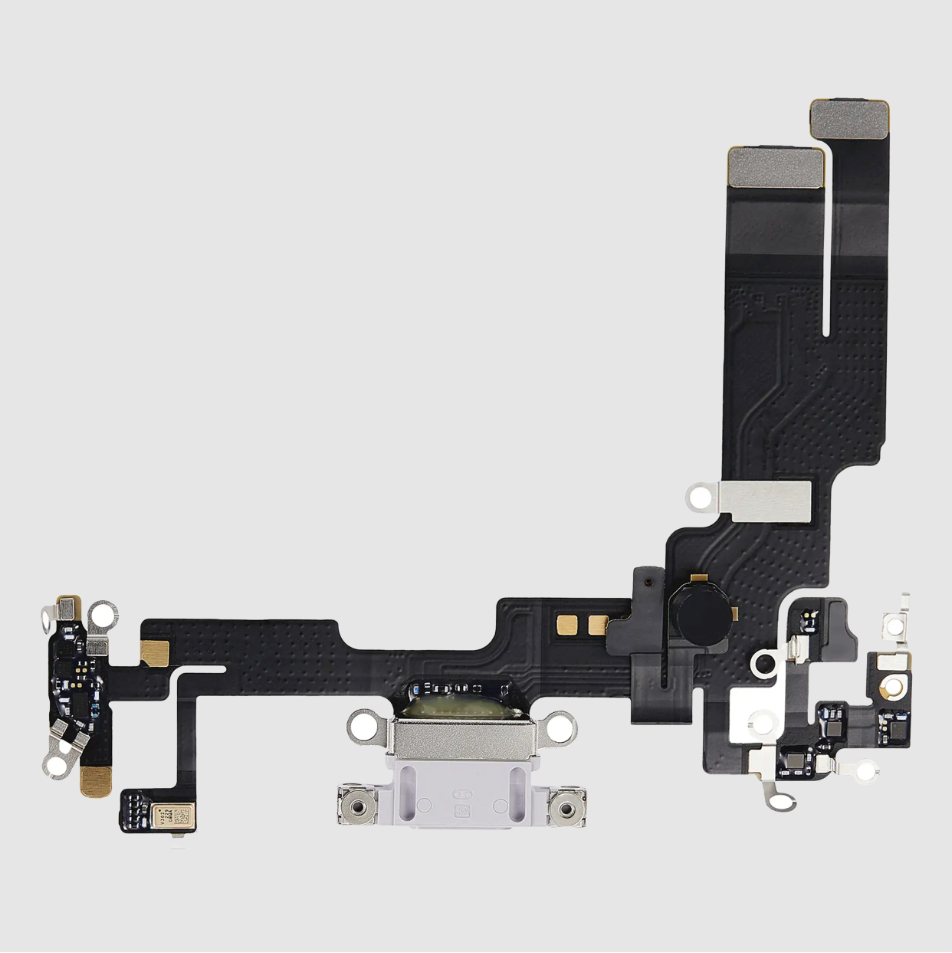 Charging Port Flex Cable For iPhone 14 (Premium) (Purple)