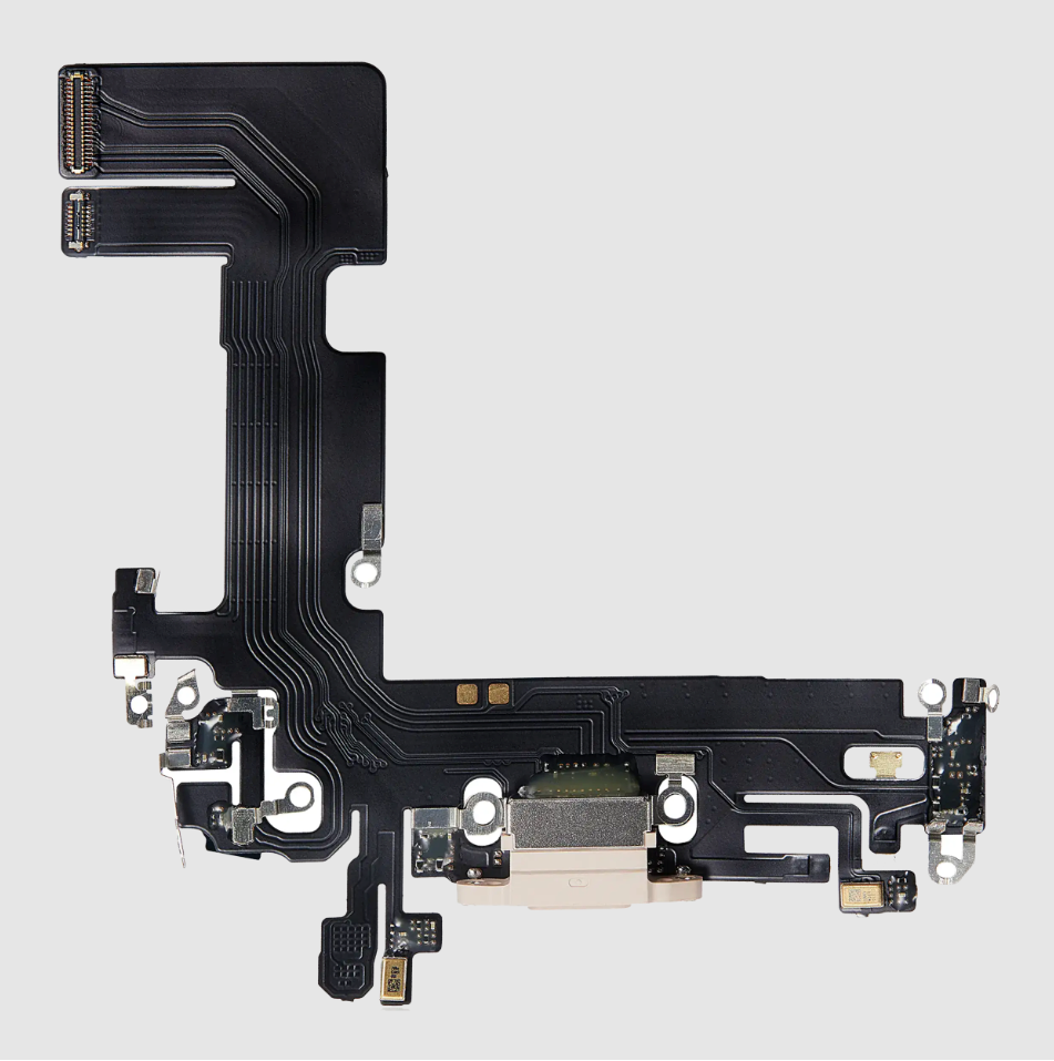Charging Port Flex Cable For iPhone 13 (Aftermarket Plus) (Pink)