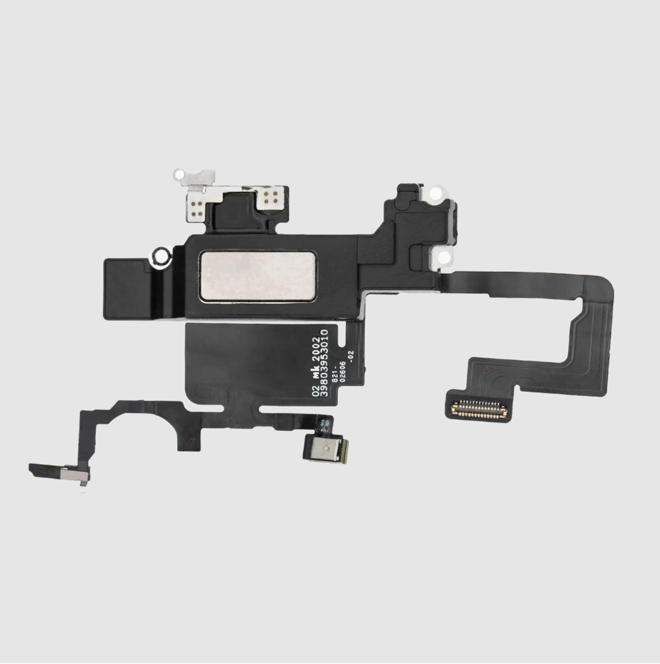 Earpiece Speaker With Proximity Sensor Cable For iPhone 12 Mini (Warning: Soldering Required For Face ID Functionality) (Premium)