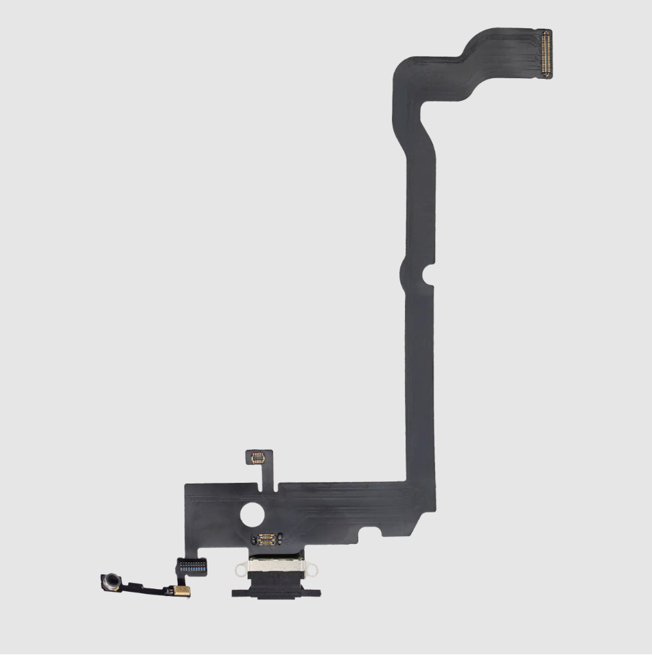 Charging Port Flex Cable For iPhone XS Max (Aftermarket) (Space Gray)