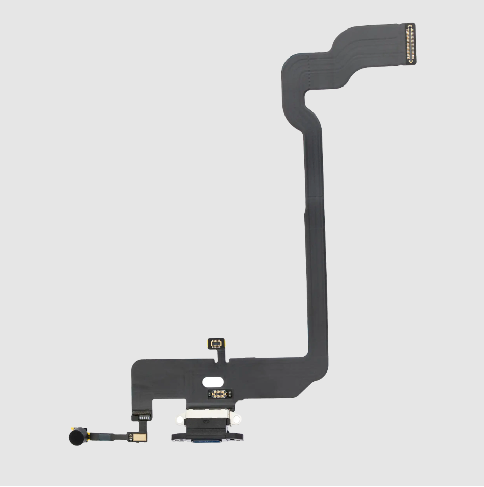 Charging Port Flex Cable For iPhone XS (Premium) (Space Gray)