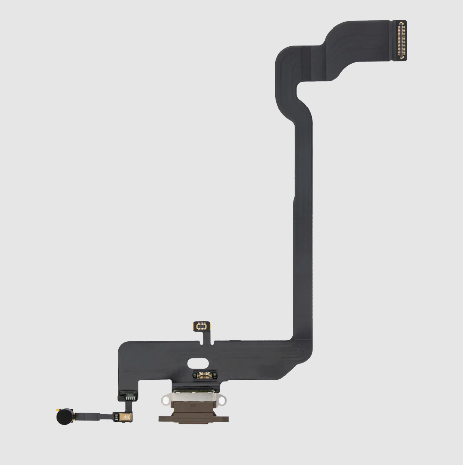 Charging Port Flex Cable For iPhone XS (Premium) (Gold)