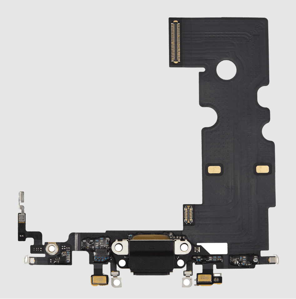 Charging Port Flex Cable For iPhone 8 (Premium) (Space Gray)