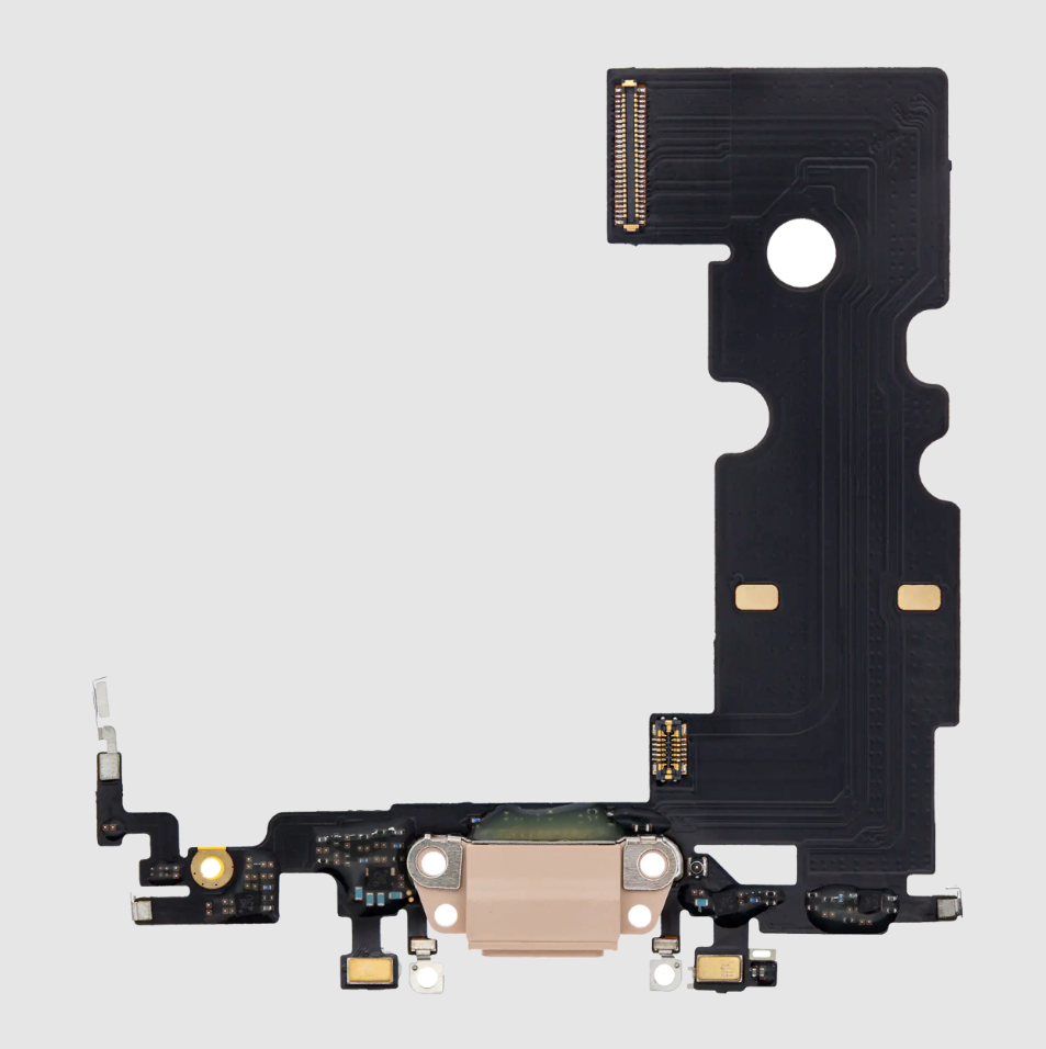 Charging Port Flex Cable For iPhone 8 (Aftermarket) (Gold)
