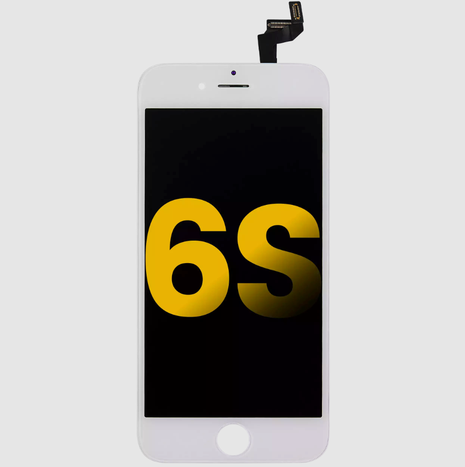 LCD Assembly With Steel Plate For iPhone 6S (Refurbished) (White)