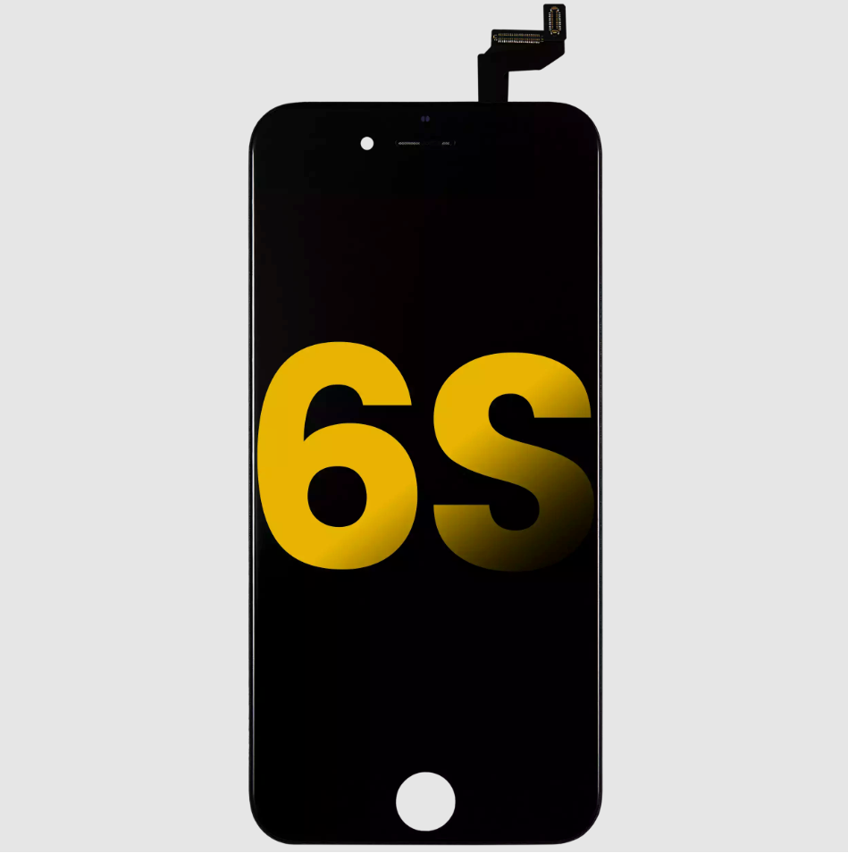 LCD Assembly With Steel Plate For iPhone 6S (Refurbished) (Black)