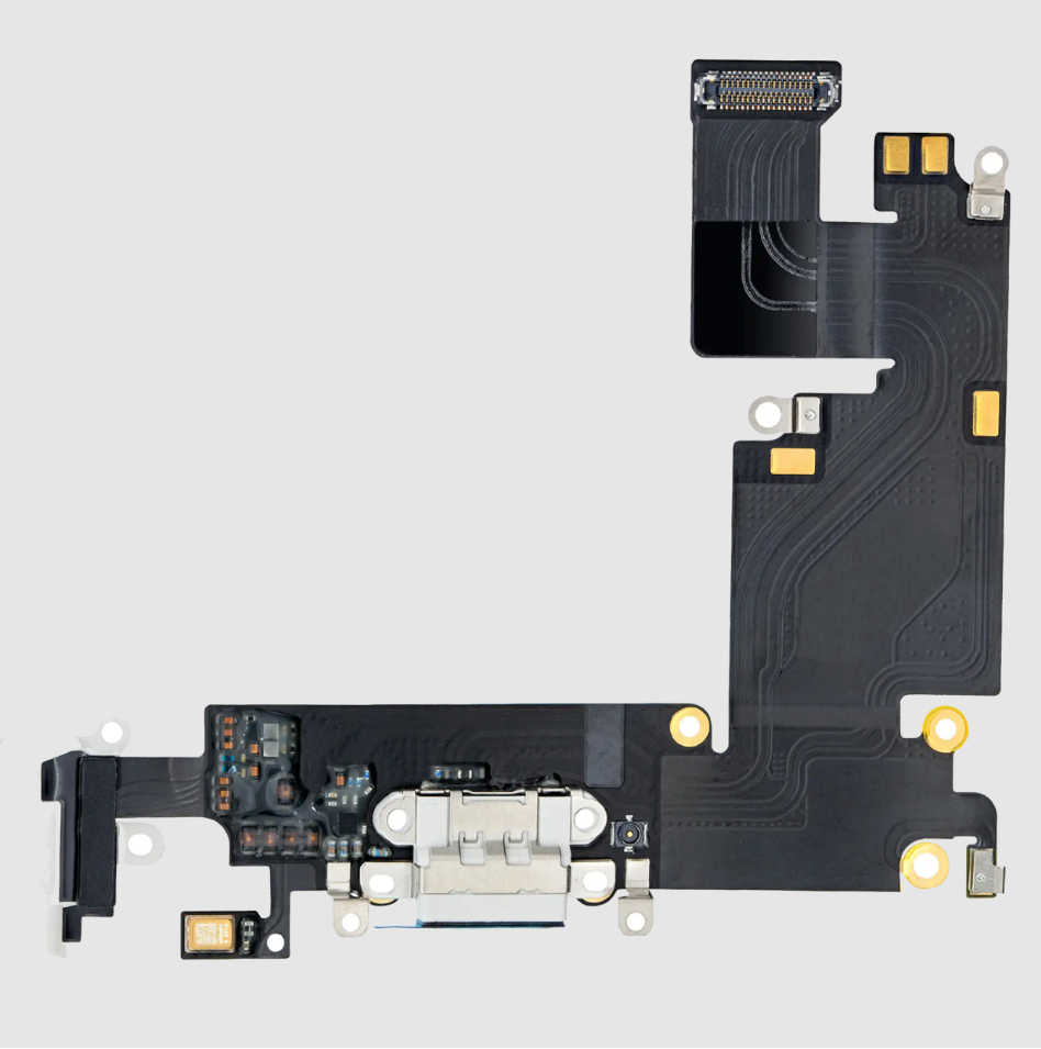 Charging Port Flex Cable For iPhone 6 Plus (Premium) (Gold)