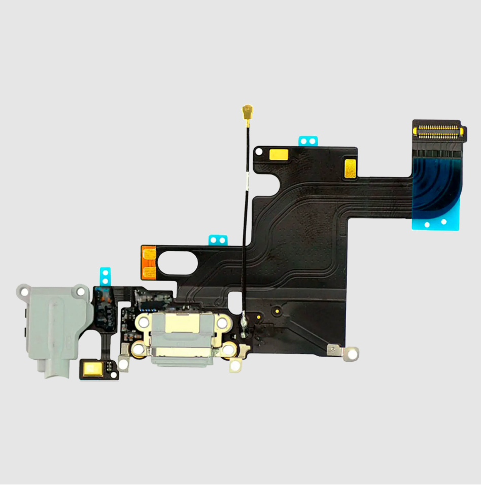 Charging Port Flex Cable For iPhone 6 (Aftermarket) (Gold)