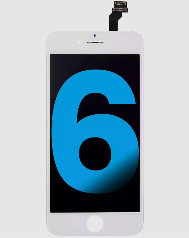 LCD Assembly For iPhone 6 (Aftermarket) (White)