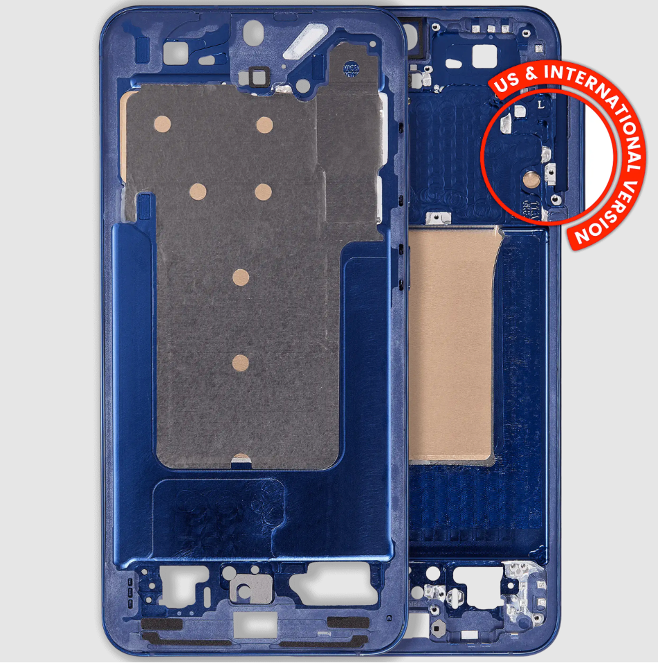 Mid-Frame Housing For Samsung Galaxy S25 Plus 5G (US & International Version) (Navy)