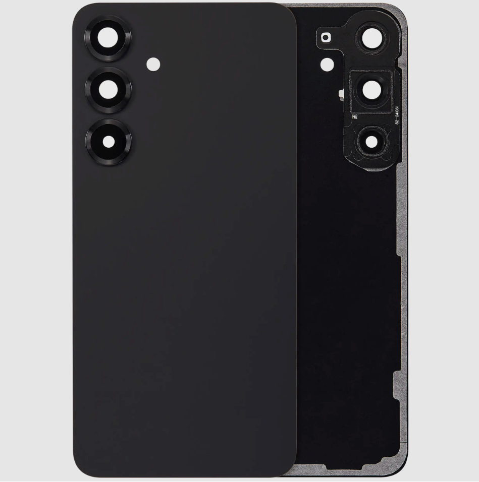 Back Cover Glass With Camera Lens For Samsung Galaxy S25 Plus 5G (No Logo) (Aftermarket Plus) (Blue Black)