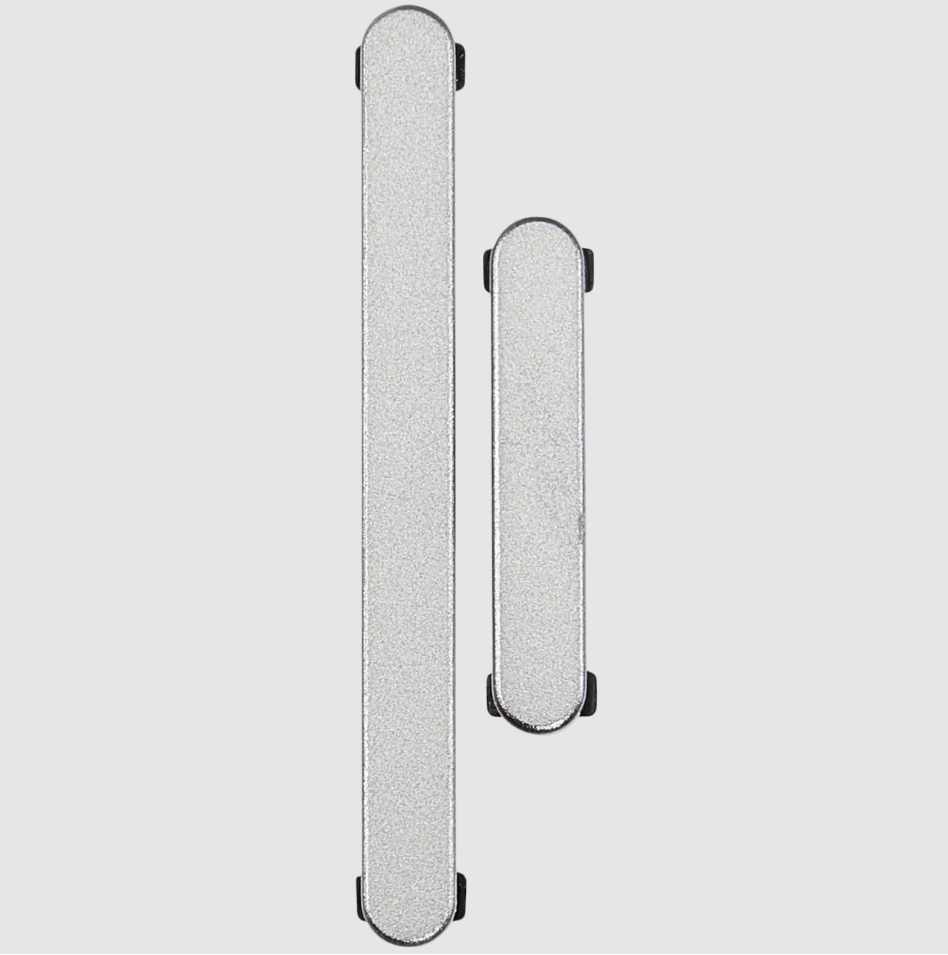 Hard Buttons (Power / Volume) For Samsung Galaxy S25 Edge (S937) (Premium) (Titanium Silver)