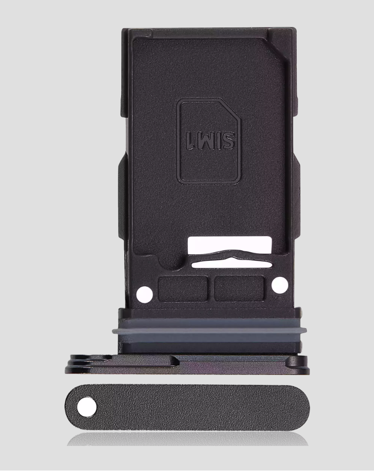 Single Sim Card Tray For Samsung Galaxy S24 Ultra 5G (Titanium Black)