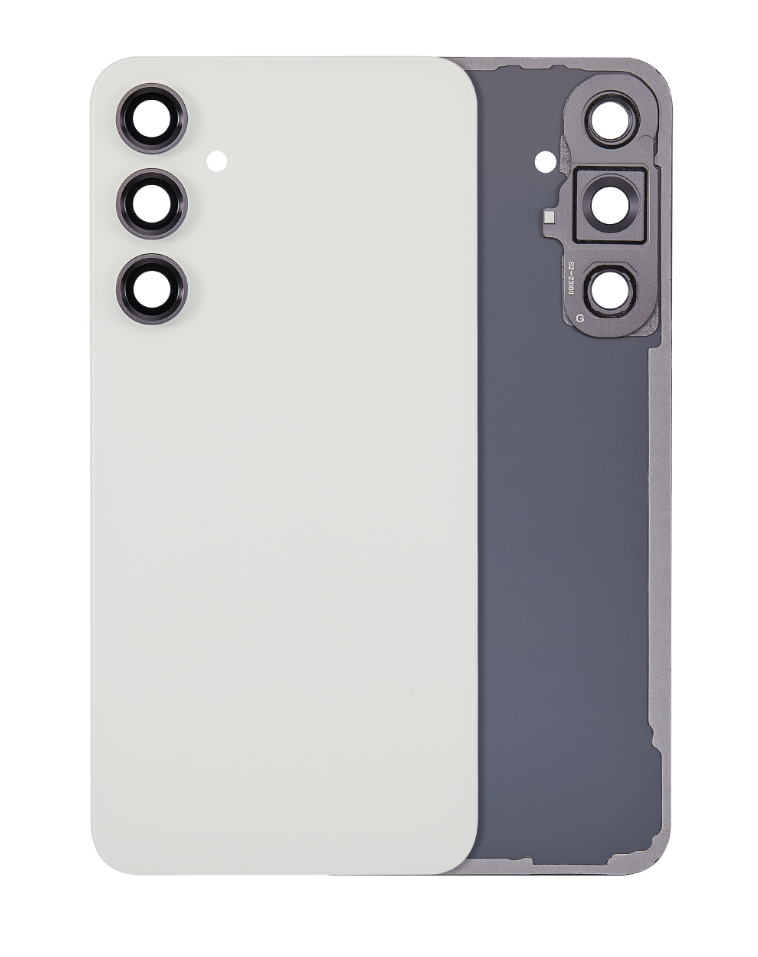 Back cover Glass With Camera Lens For Samsung Galaxy S23 FE 5G (Aftermarket Plus) (Cream)