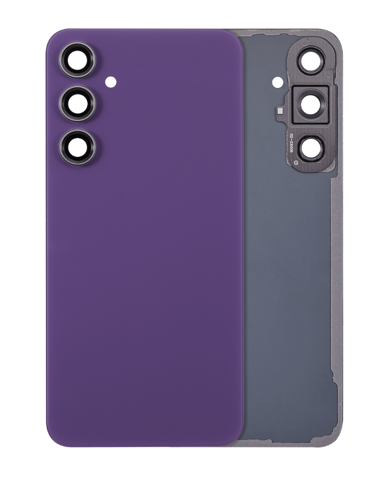 Back cover Glass With Camera Lens For Samsung Galaxy S23 FE 5G (Aftermarket Plus) (Purple)